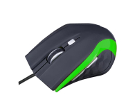 MODECOM MYSZ MODECOM MC-M5 BLACK- GREEN - 1400571 - zdjęcie 1